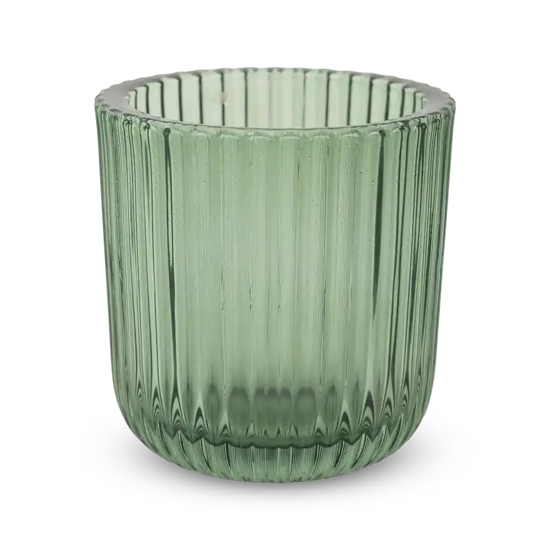 Theelichthouder RIBIS XL Glas Groen