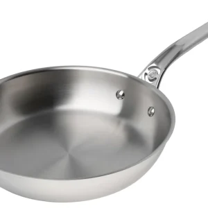 de Buyer Milady 3412.24 roestvaststalen koekenpan, 24 cm