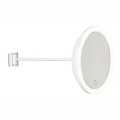 Zone Denmark Wandspiegel Ø 17,5 cm - Wit