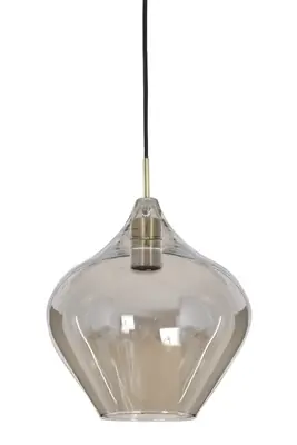 Light & Living - Hanglamp RAKEL - Ø27x29.5cm - Brons