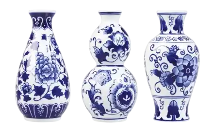 &k amsterdam Dutch Delight Vaas - Set van 3