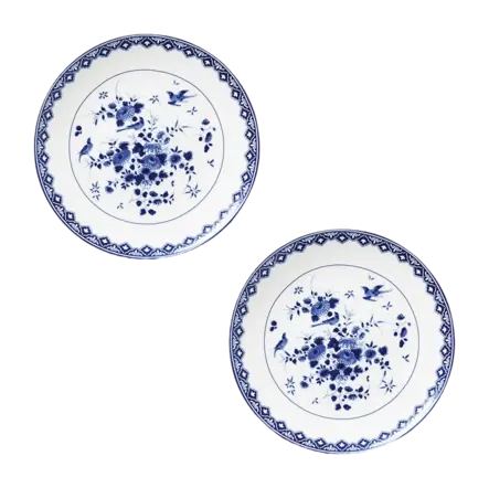 &k amsterdam Delftware Bord - Set van 2