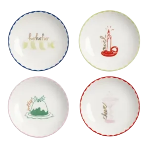 &k amsterdam Bliss Bord - Small - Set van 4