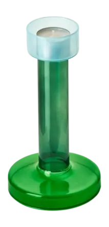 &k amsterdam Bole M Theelichthouder - Blue / Green