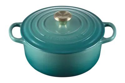 Braadpan Le Creuset Signature Bleu Riviera 20 cm