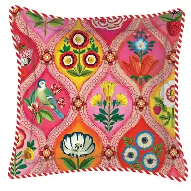 Pip Studio Fairy Tiles Sierkussen Roze Percal (45 x 45 cm)