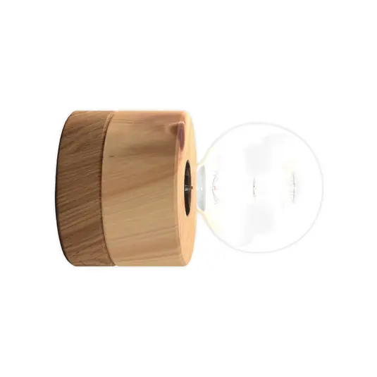 ALMUT 0239 wandlamp, alpenden/eik