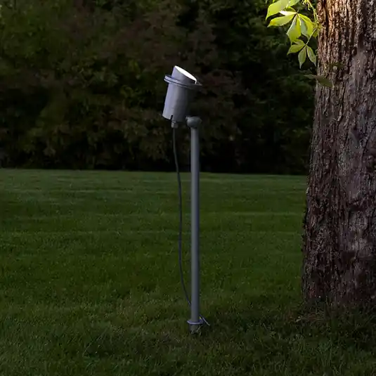 Focus prikspot in zwart, hoogte 67 cm