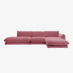 Countess 4-zits bank chaise longue rechts otto longue links Artic Rosehip