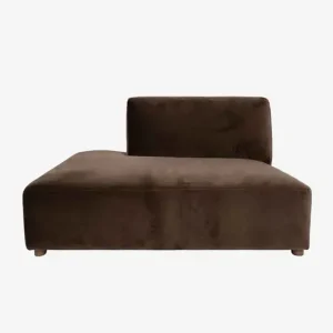 Earl velvet otto longue links Juke Espresso