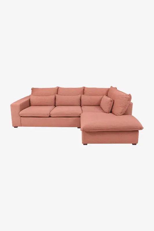 Baron bank 2.5-zits lounge rechts Macan Blush